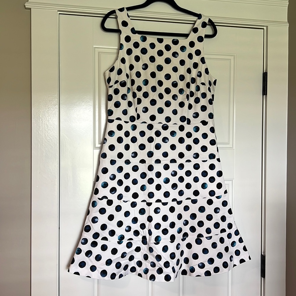 Talbots Fit and Flare Summer Dress Sz 12p